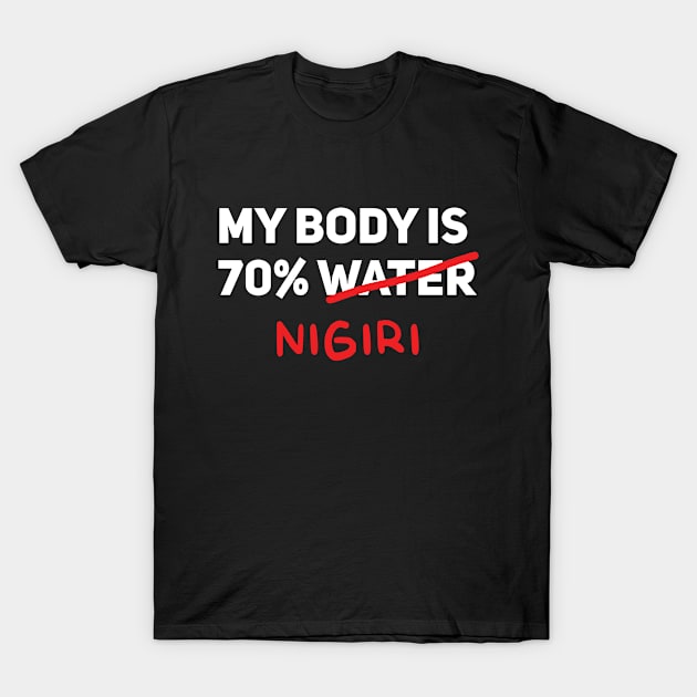 nigiri T-Shirt by PrintHub